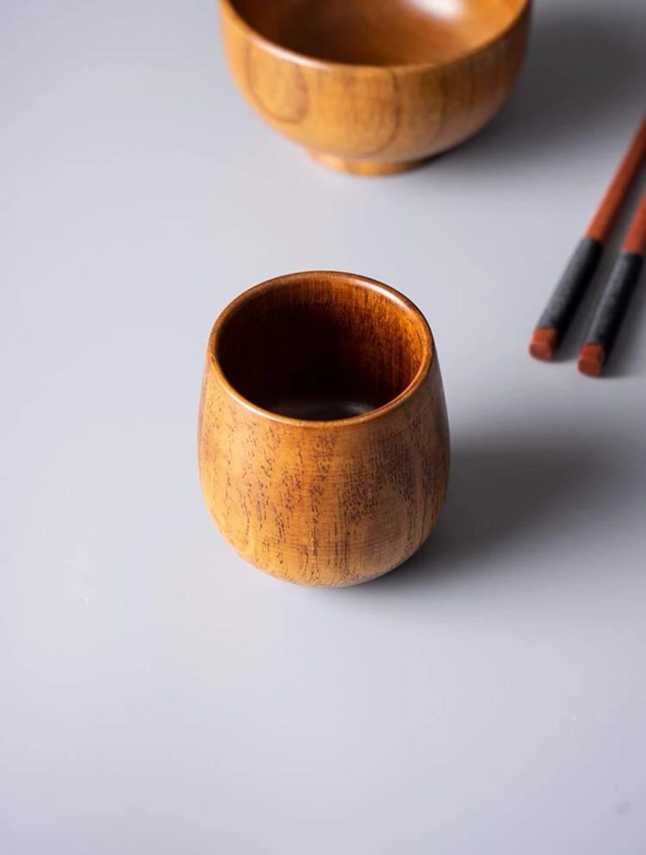 Wooden yerba mate cup