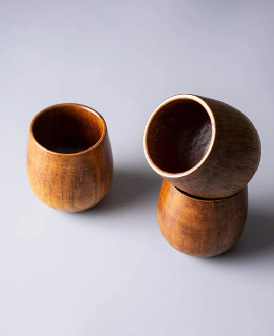 Wooden yerba mate cup